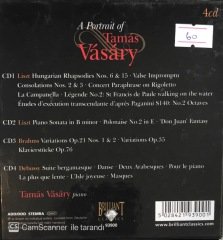 A Portrait Of Tamas Vasary CD