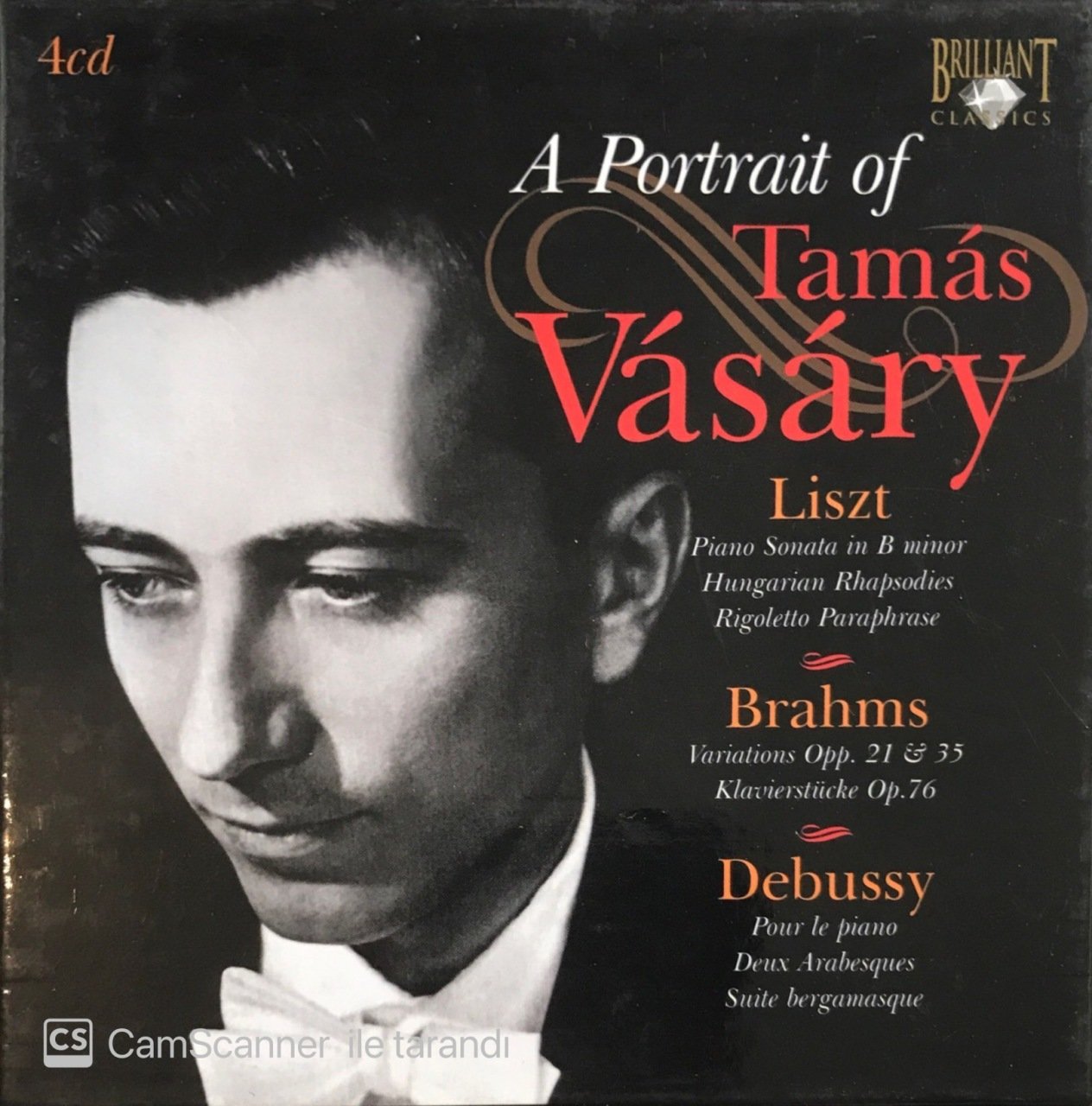 A Portrait Of Tamas Vasary CD