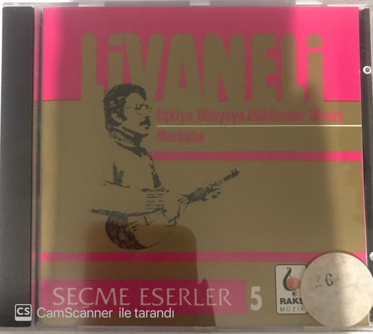 Livaneli Eşkiya Dünyaya Hükümdar Olmaz Merhaba CD
