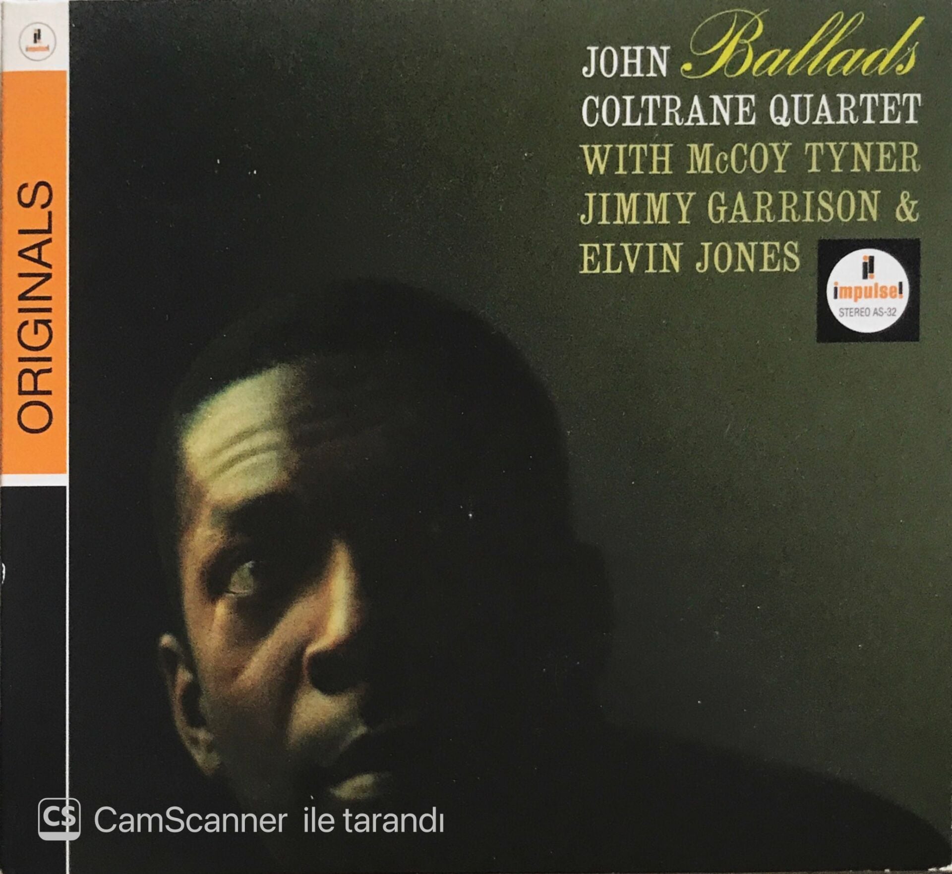 John Coltrane Quartet - Ballads With Mccoy Tyner Jimmy Garrison & Elvin Jones - CD