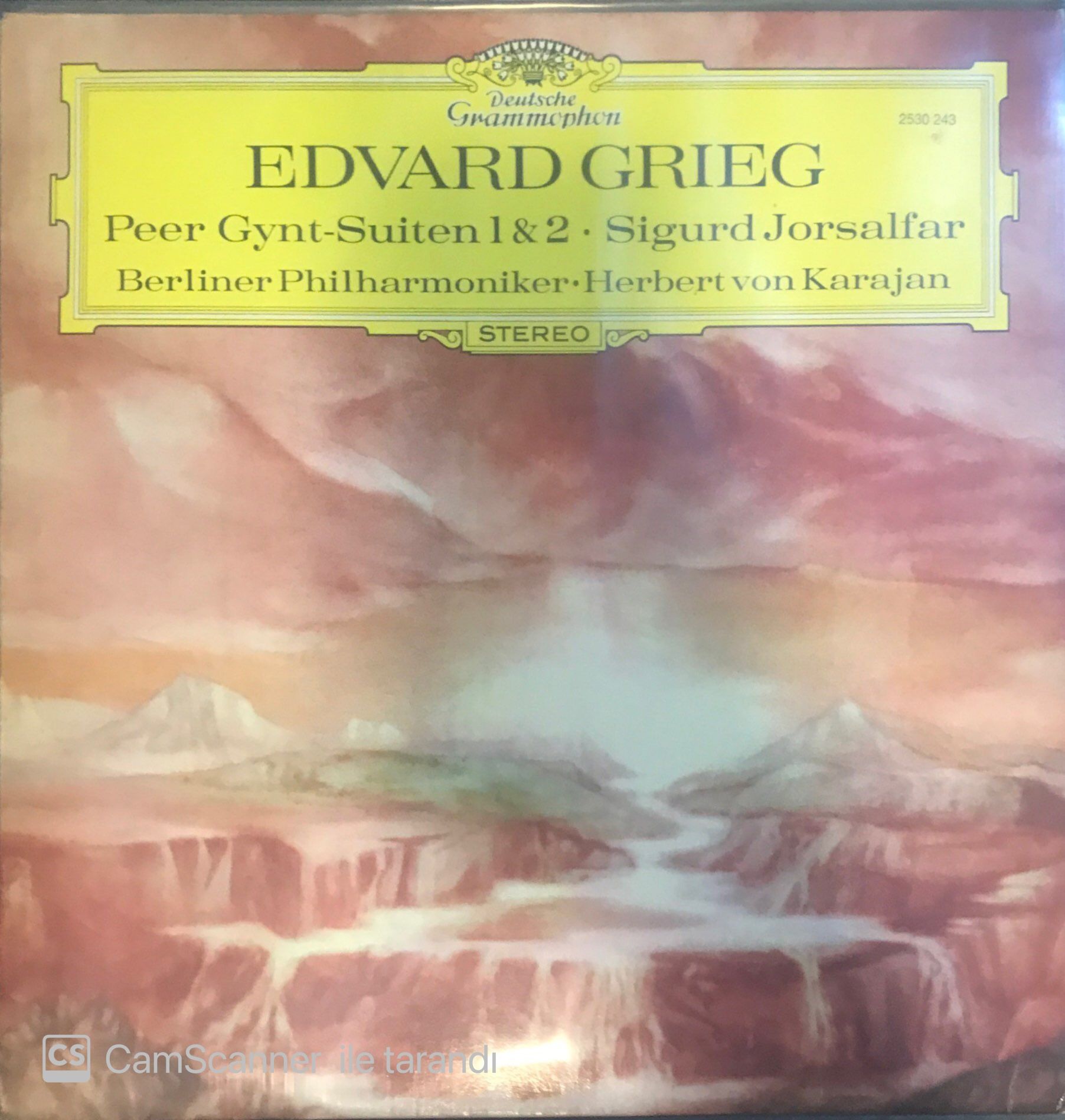 Edvard Grieg Peer Gynt-Suiten 1&2 LP