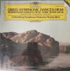 Grieg - Symphonic Dances Op.64 Norwegian Dances Op.35 Lyric Suite Op. 54 LP