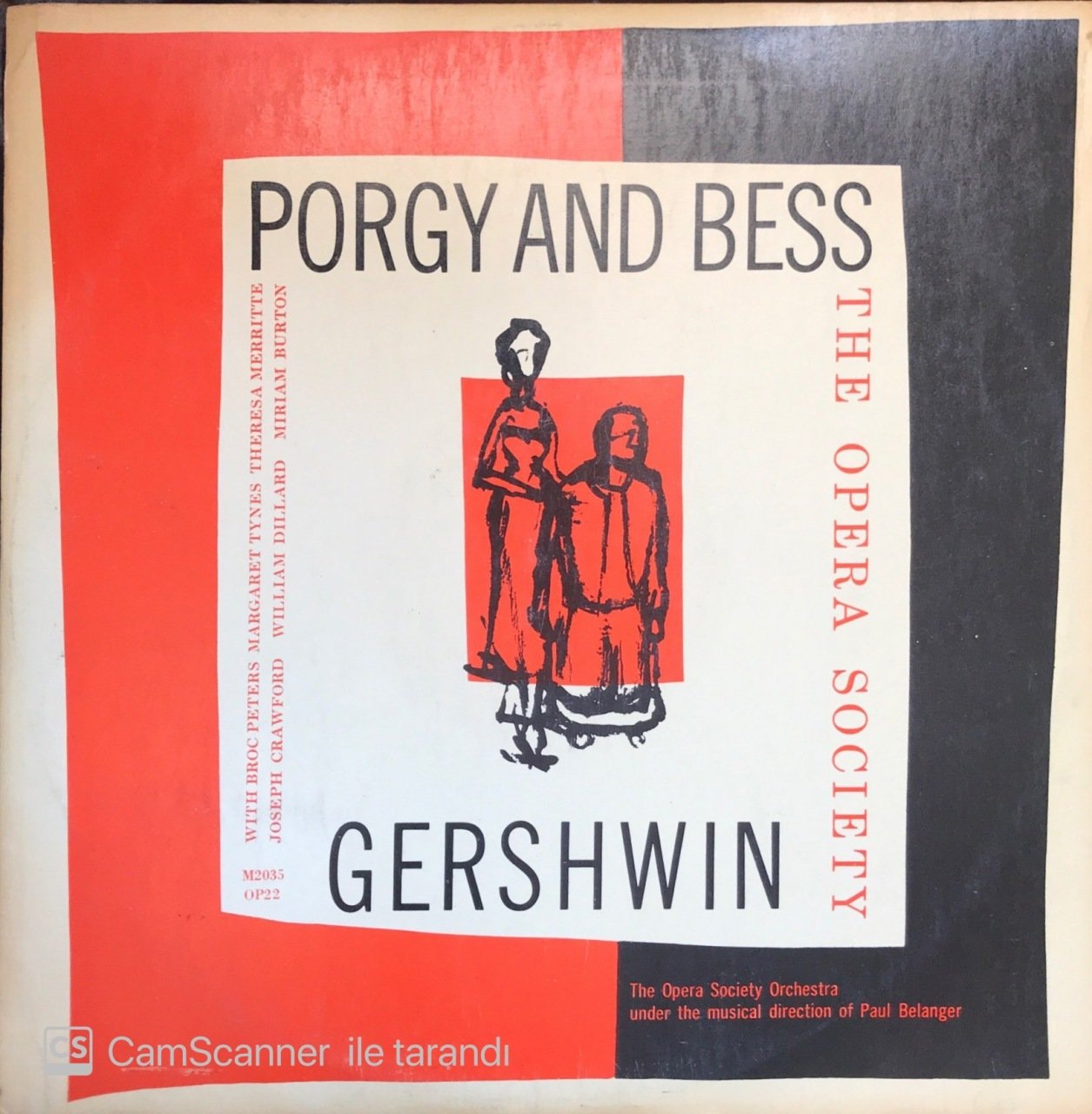 Porgy And Bess Gershwin LP