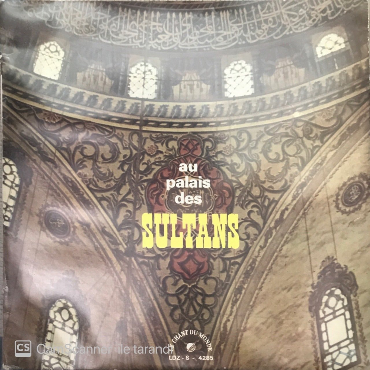 Münir Nurettin Selçuk Au Palais Des 10'' LP