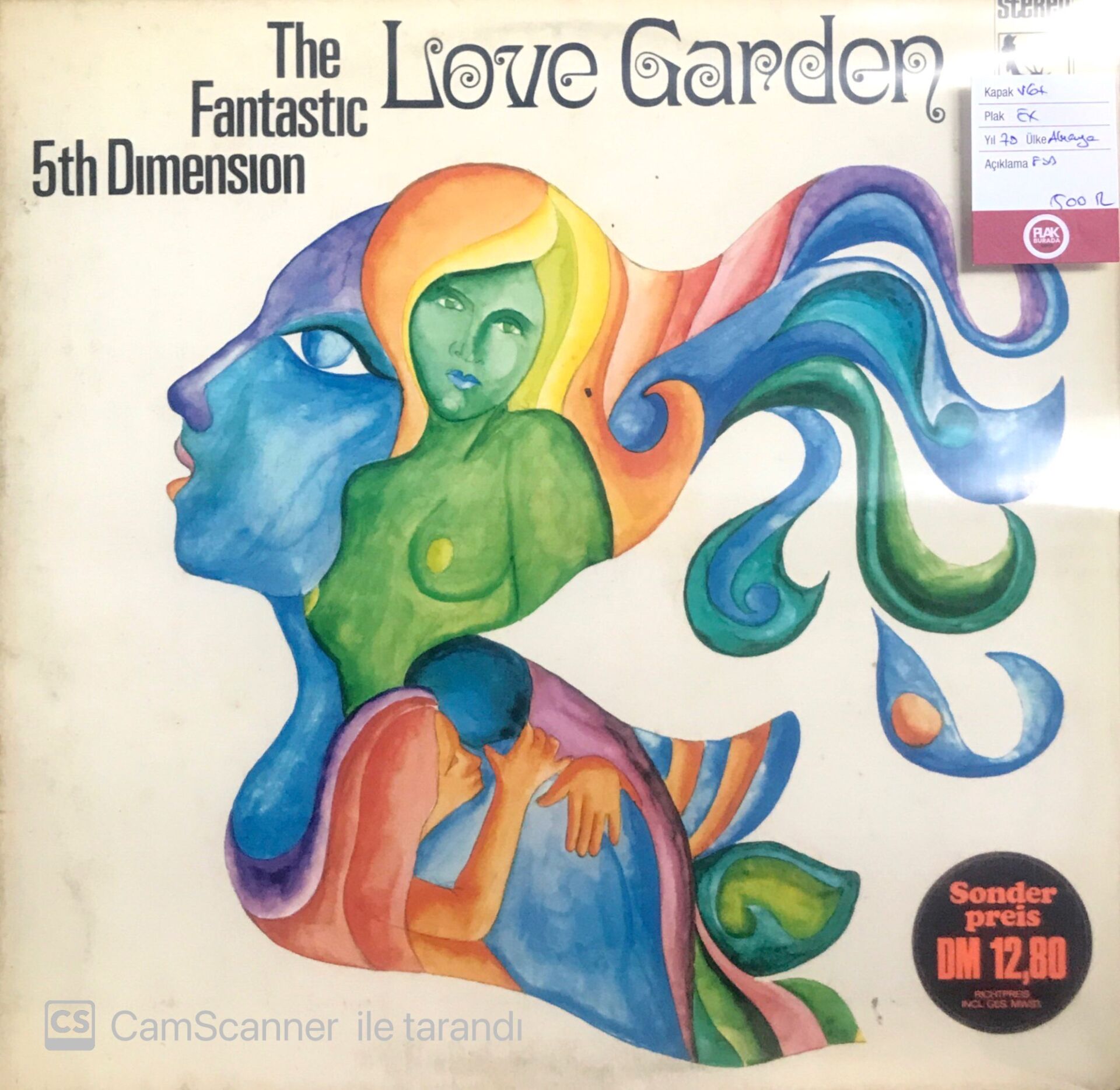 The Fantastic 5th Dimension / Love Garden LP