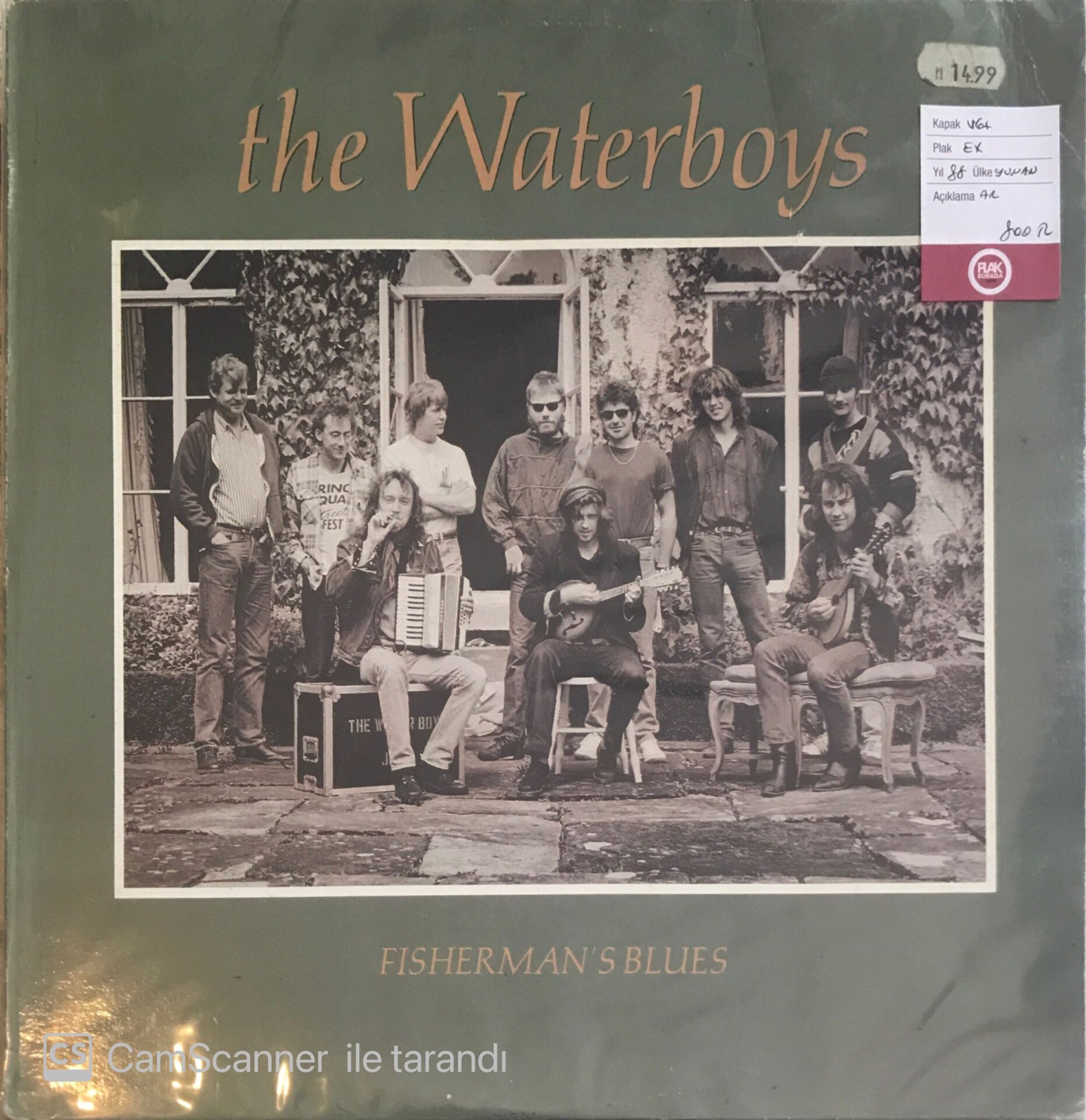 The Waterboys - Fisherman's Blues LP