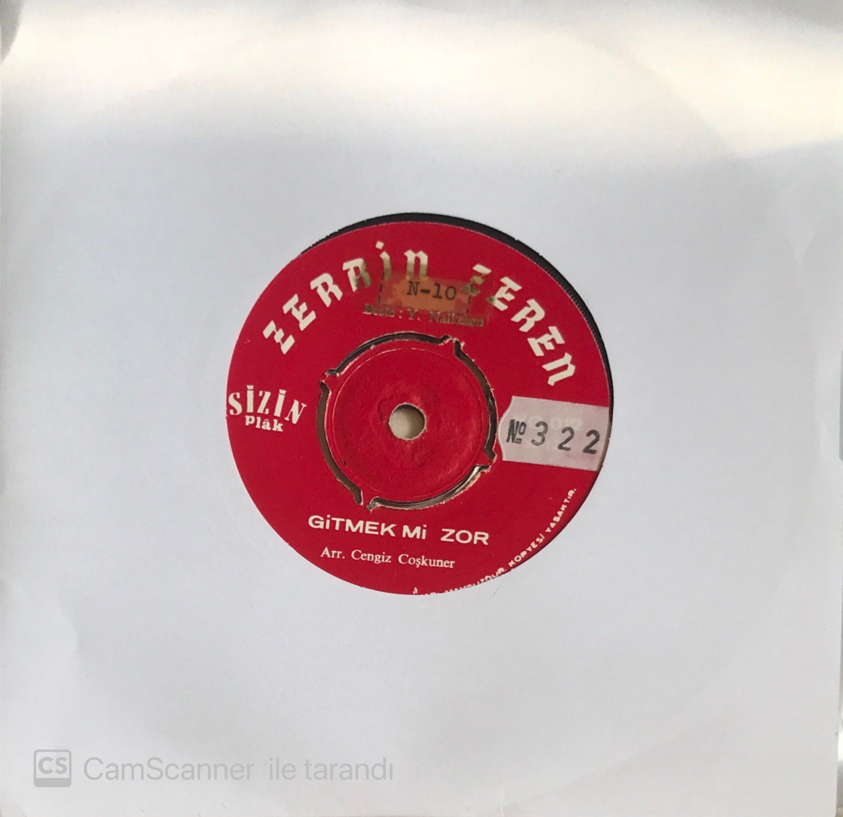 Zerrin Zeren - Gitmek Mi Zor 45lik