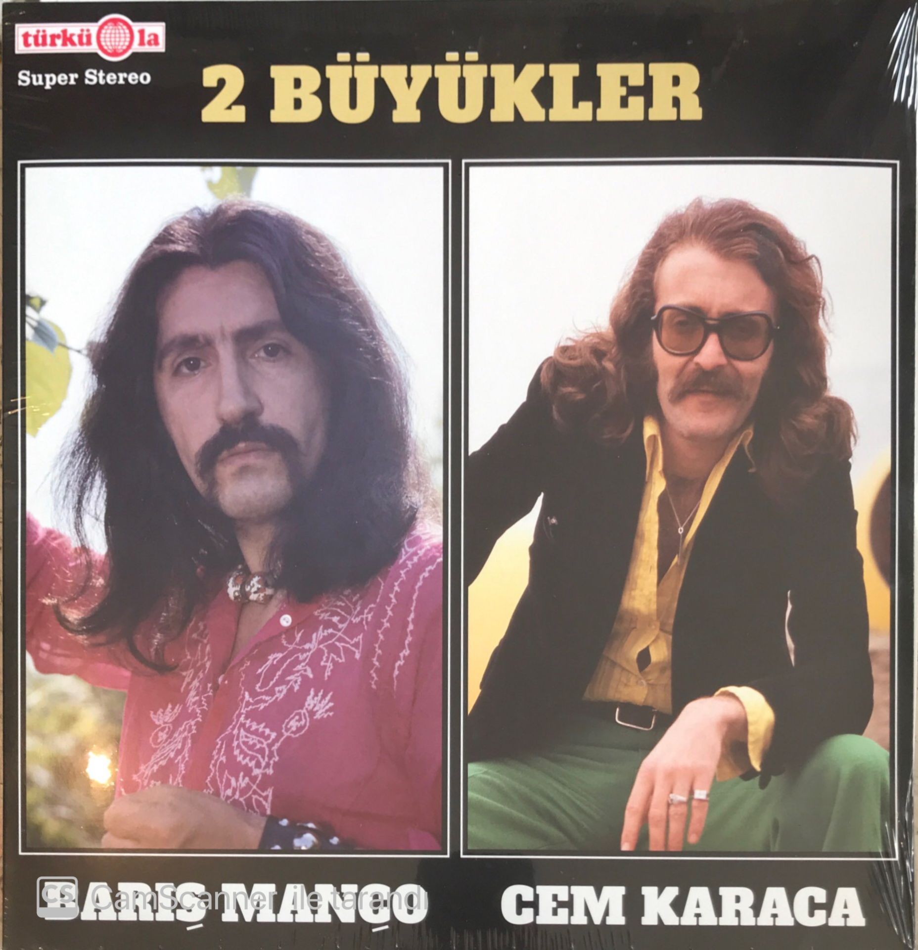 2 Büyükler - Barış Manço / Cem Karaca LP (Türküola)