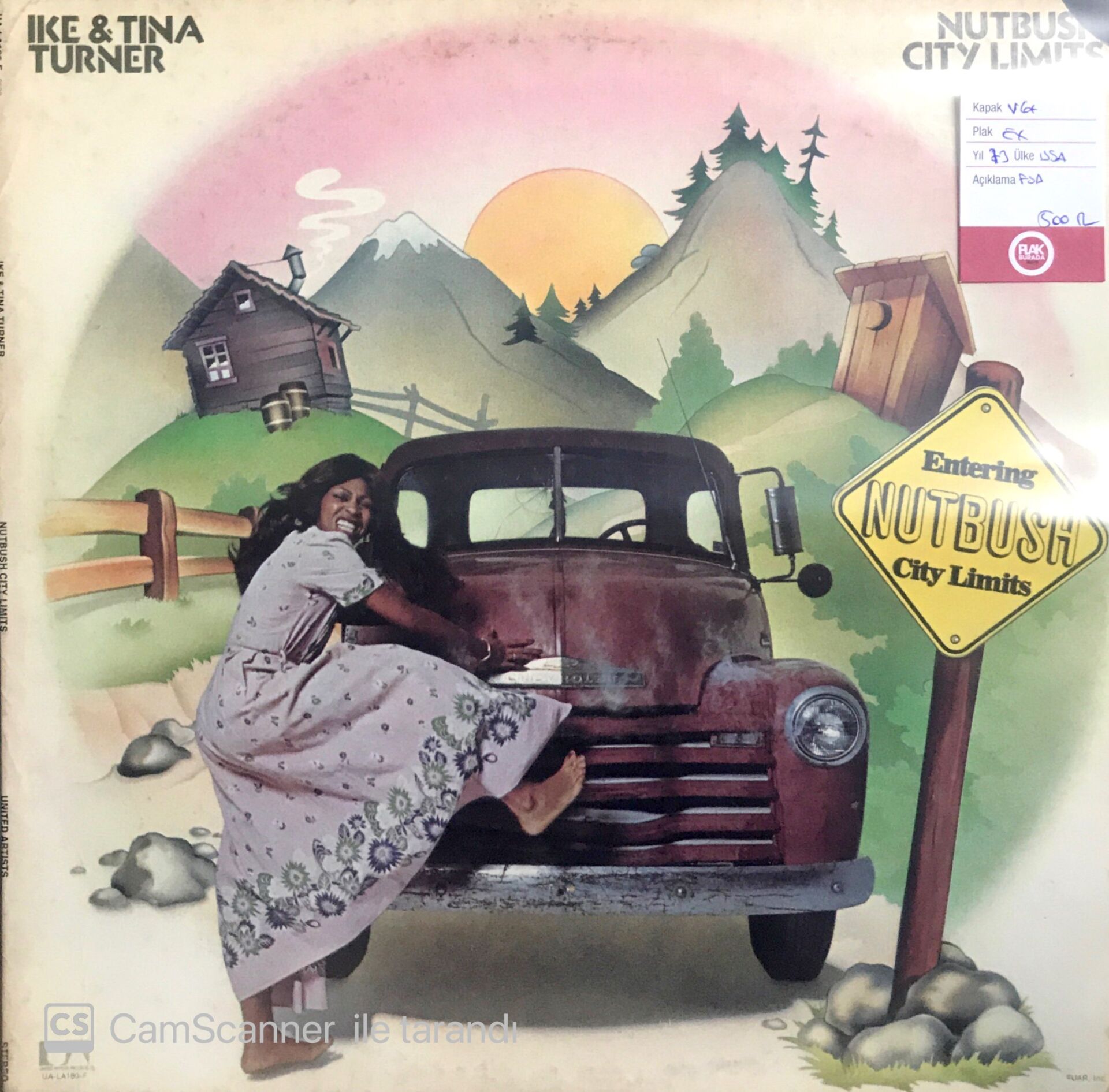 Ike & Tina Turner / Nutbust City Limits LP
