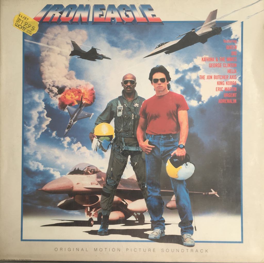 Original Motion Picture Soundtrack 'Iron Eagle''  LP