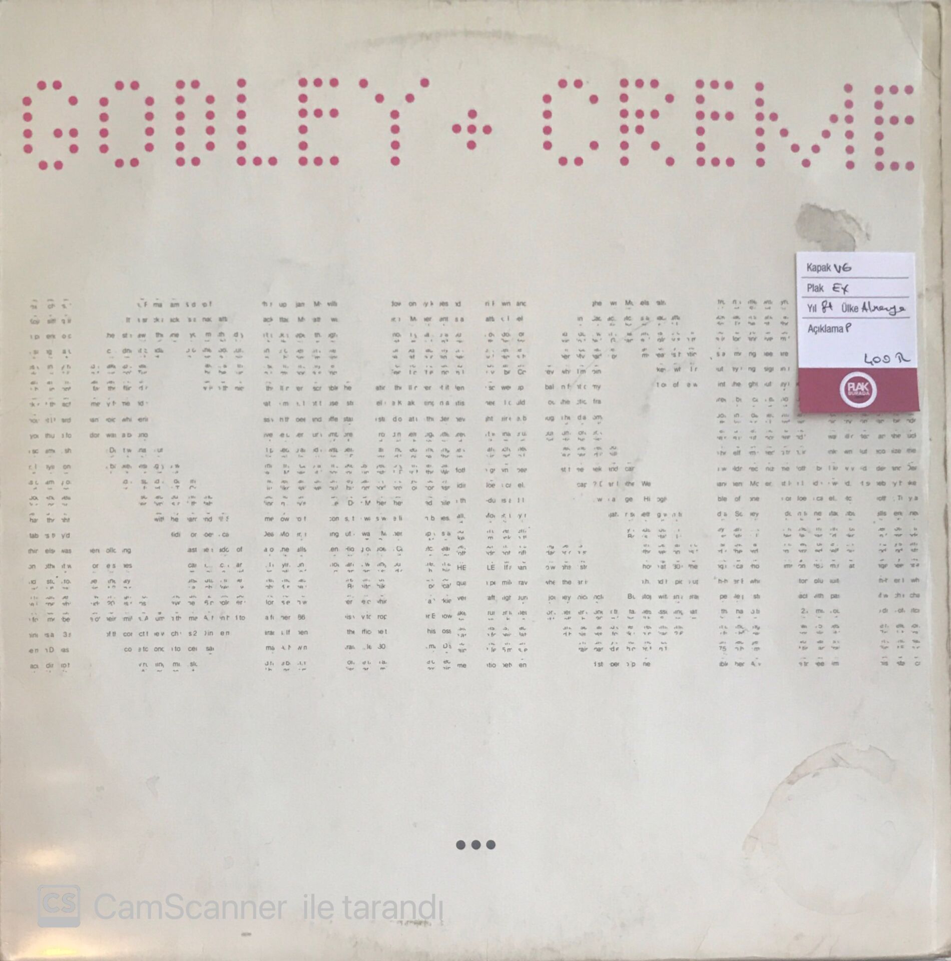 Godley & Creme - Ismism LP