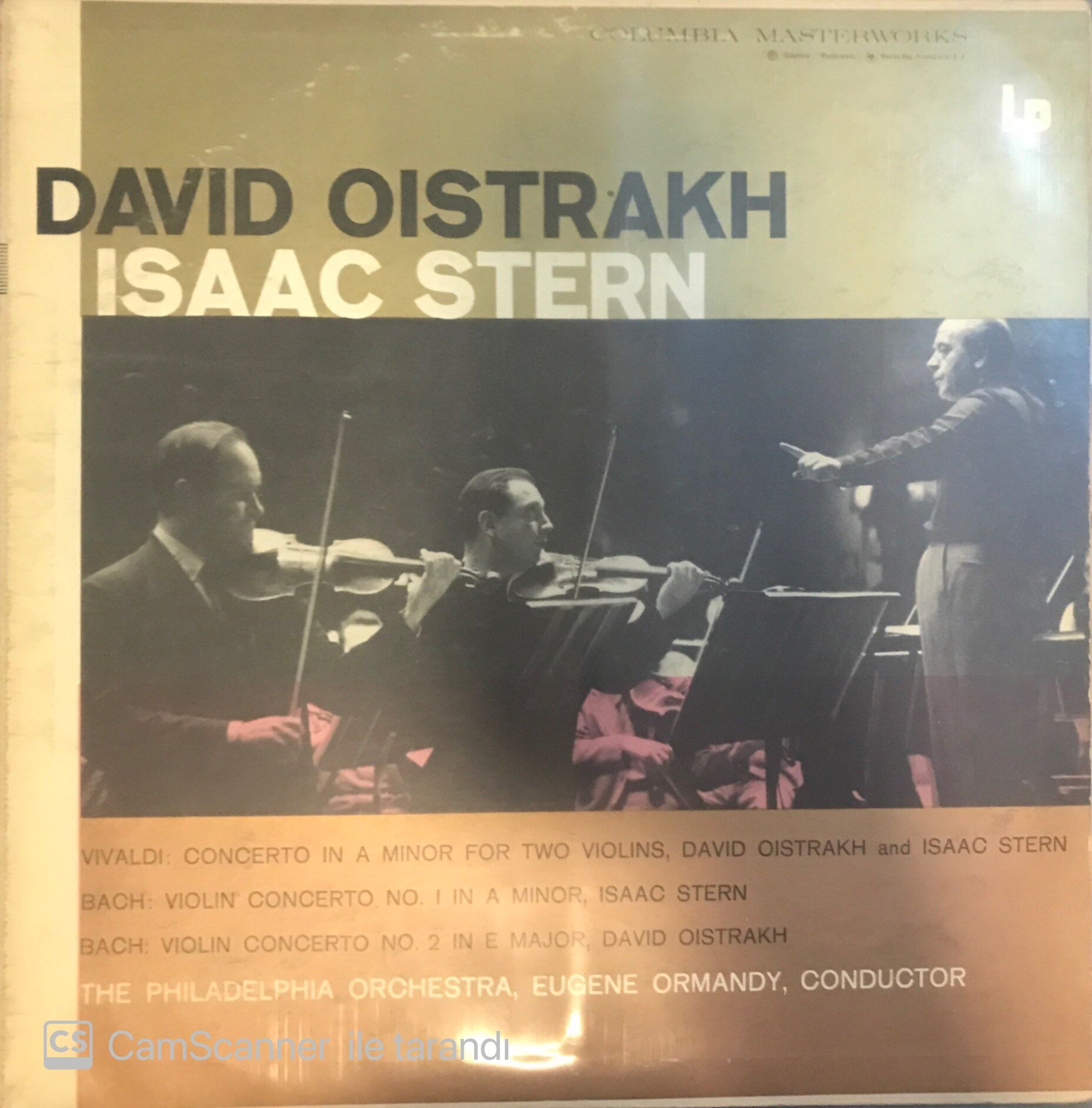 David Oistrakh Isaac Stern LP