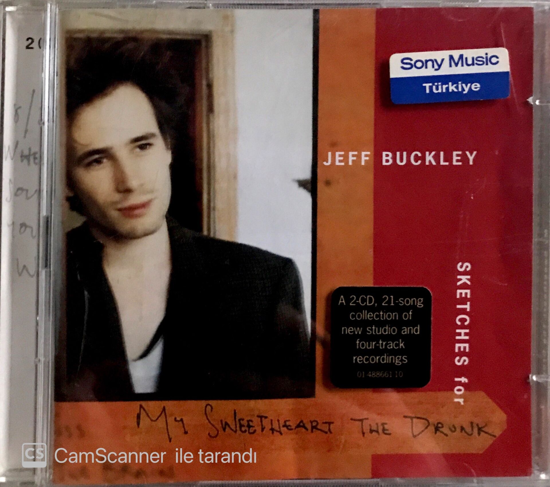Jeff Buckley Sketches For My Sweetheart The Drunk CD