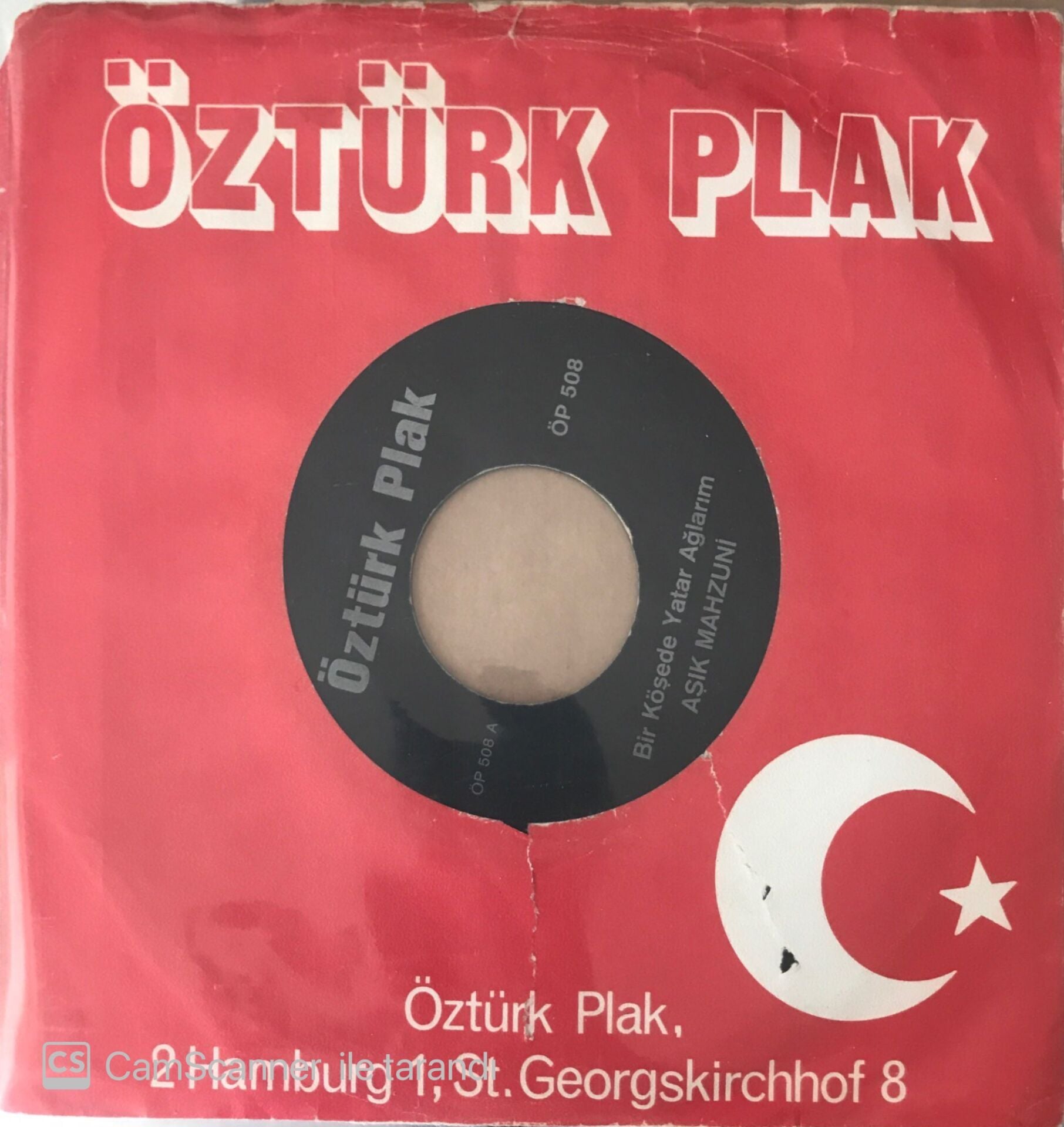 Aşık Mahzuni - Bir Köşede Yatar Ağlarım 45lik