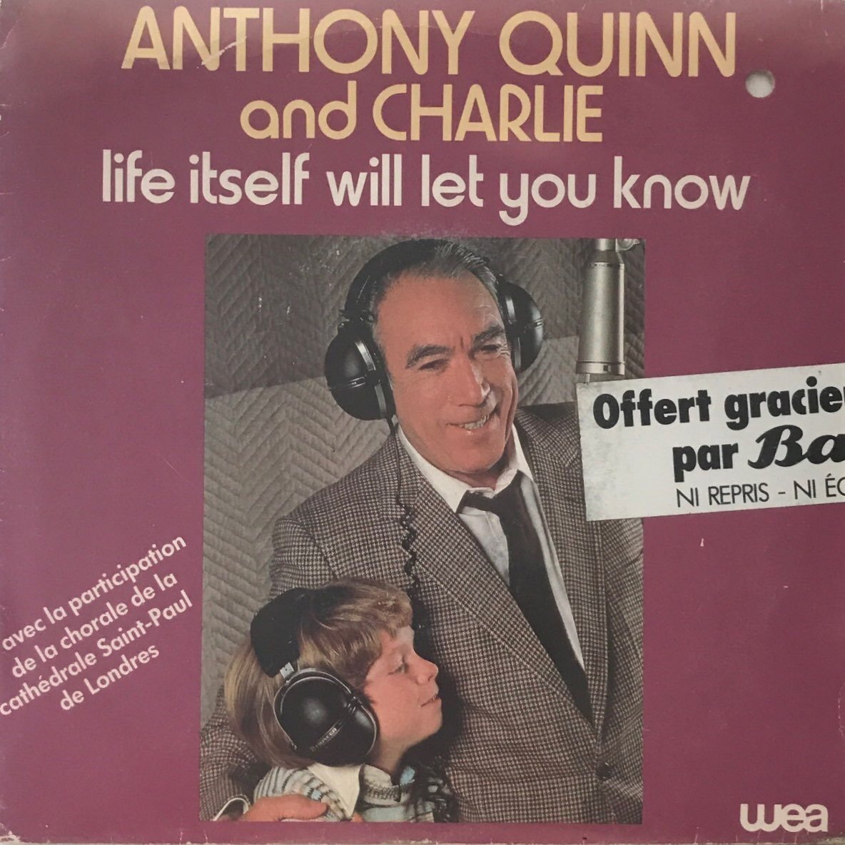 Anthony Quinn and Charlie Life Itself Will Let You Know 45lik
