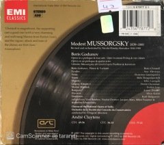 Mussorgsky Boris Godunov Andre Cluytens 3'lü CD