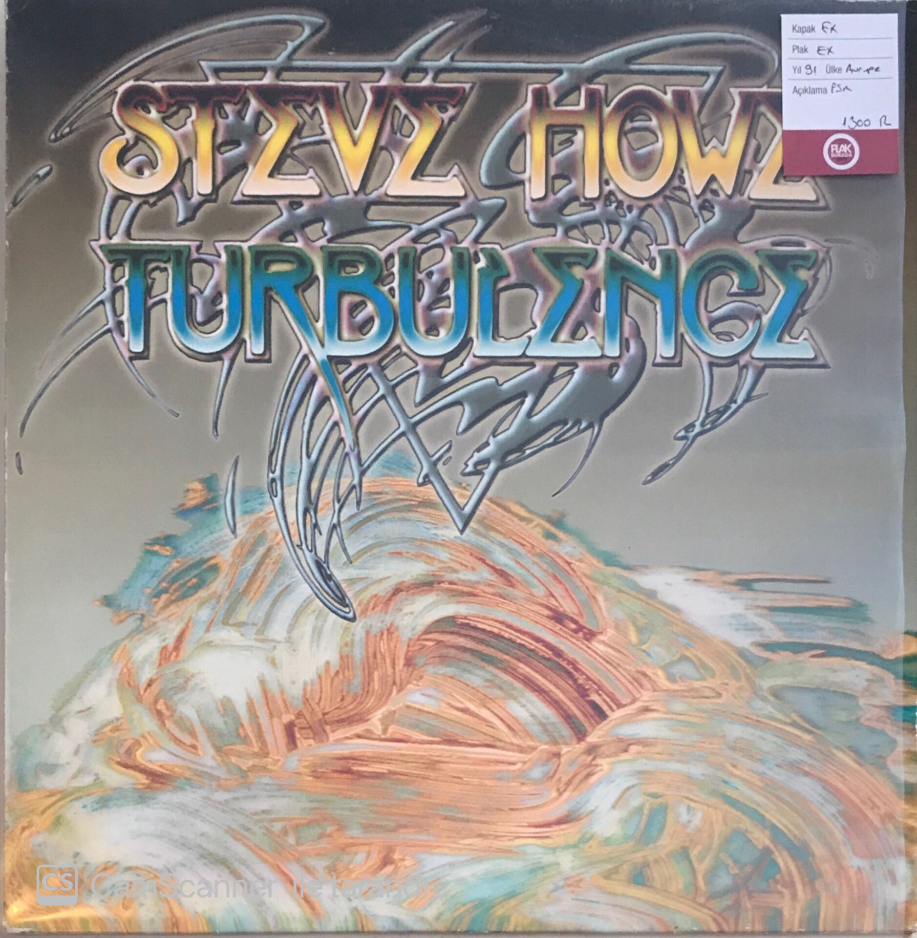 Steve Howe - Turbulence LP