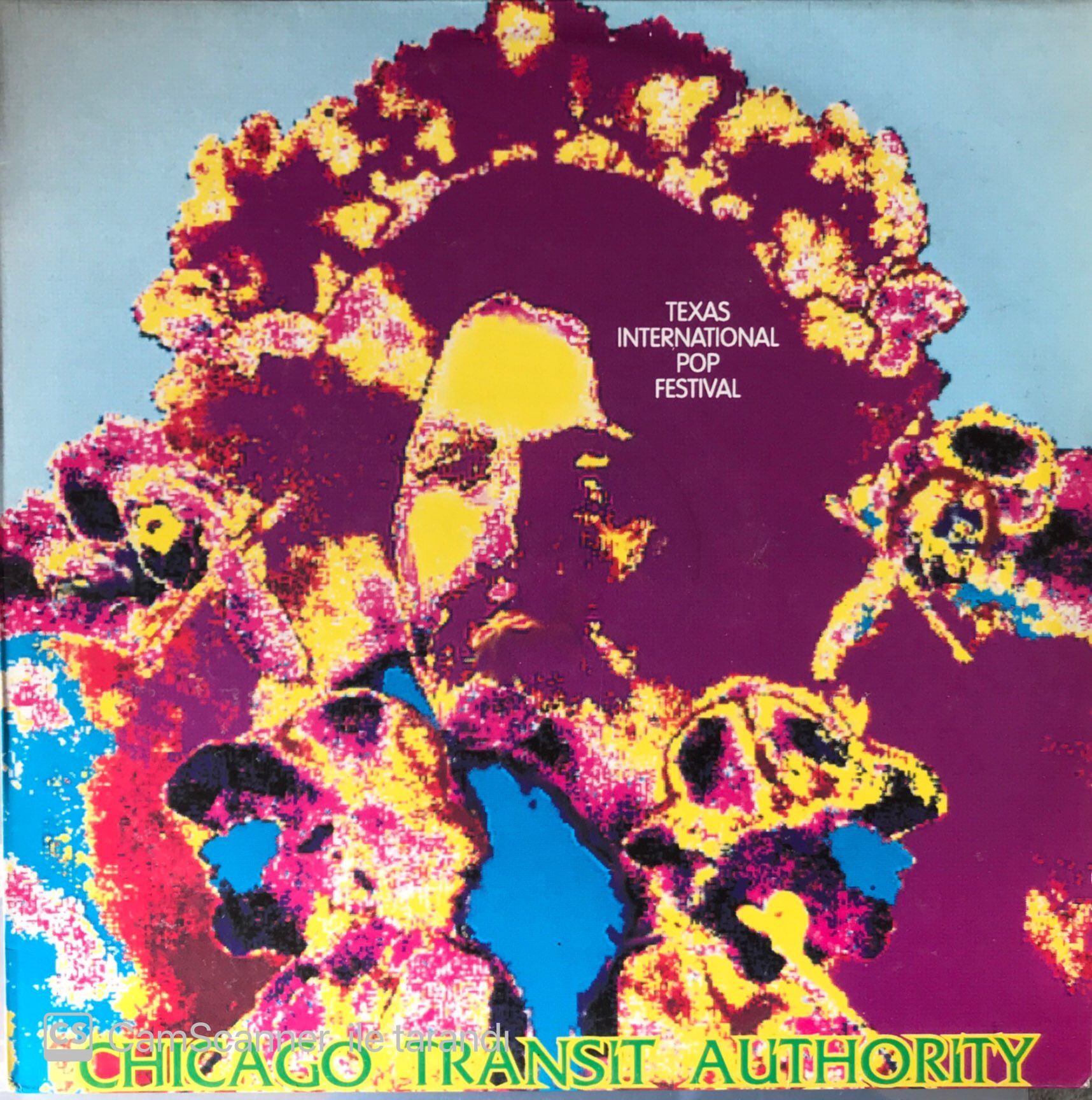 Chicago Transit Authority - Texas International Pop Festival LP (Şeffaf Mavi Renk )