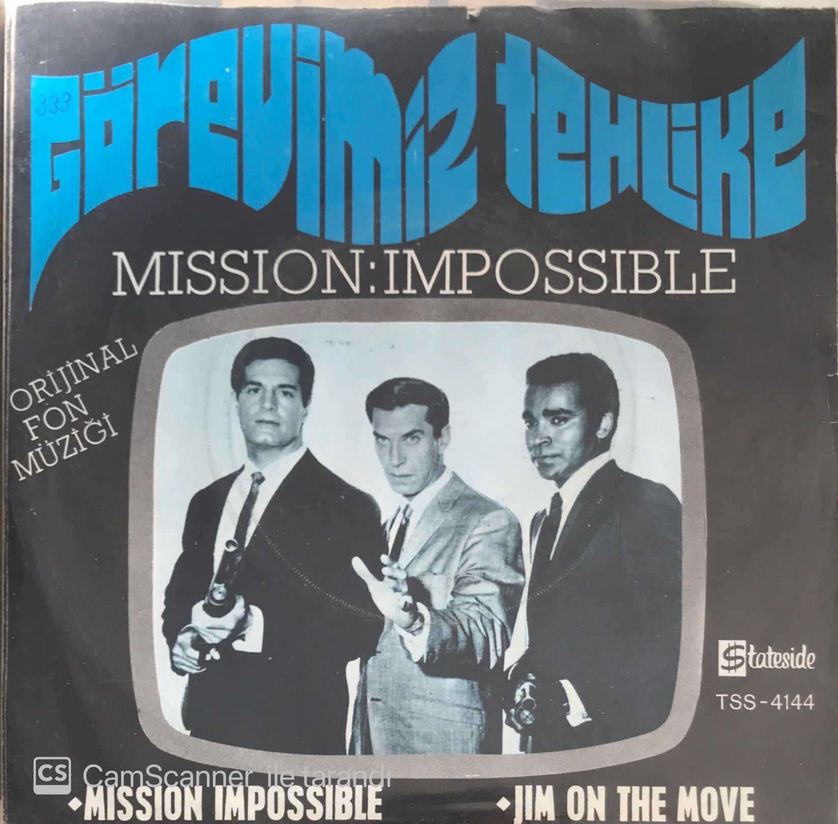 Mission : Impossible Orijinal Fon Müziği 45lik