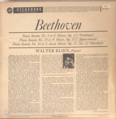 Beethoven Piano Sonatas LP
