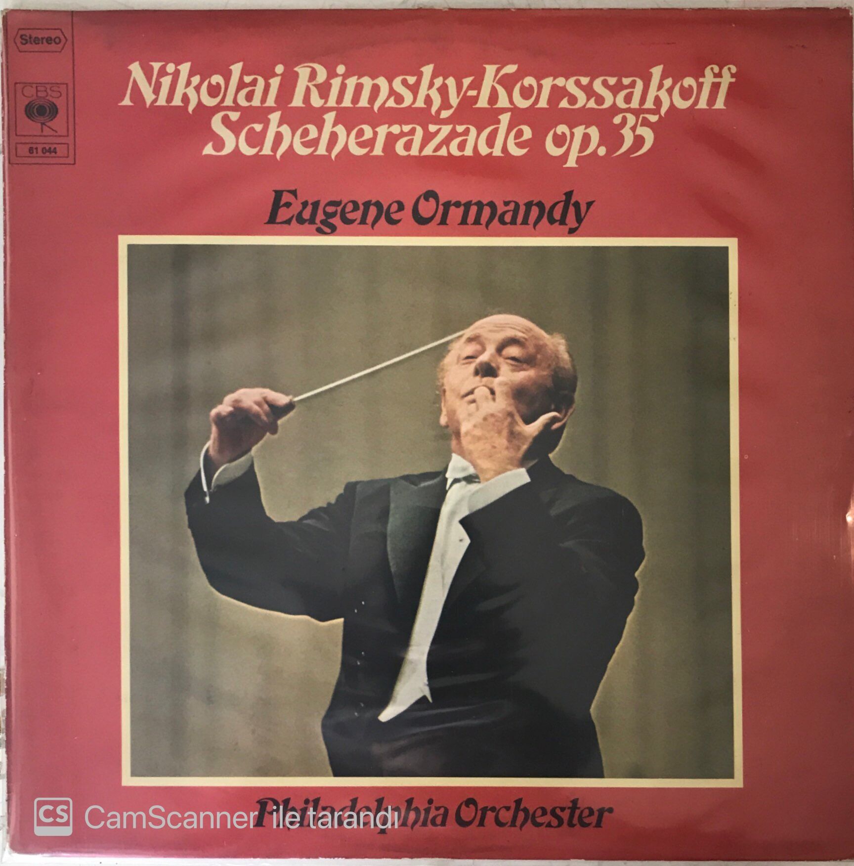Nikolai Rimsky - Korssakoff Scheherazade Op.35 - Eugene Ormandy LP