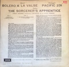 Bolero & La Valse Pacific 231 Ansermet LP