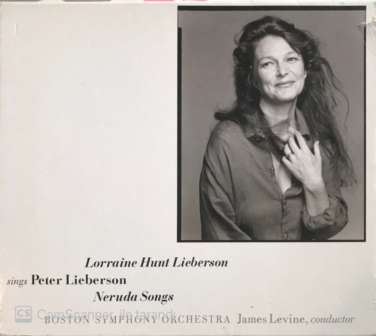 Lorraine Hunt Lieberson Sings Peter Lieberson Neruda Songs CD