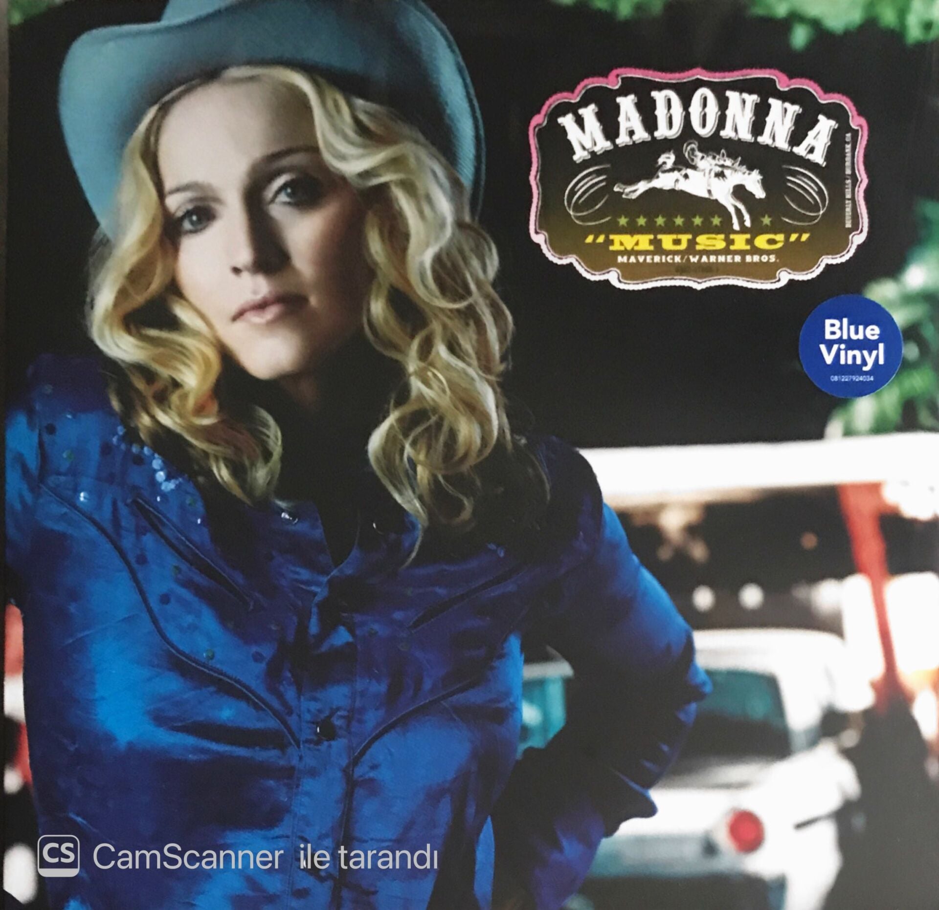 Madonna - Music (Blue Vinyl) - LP