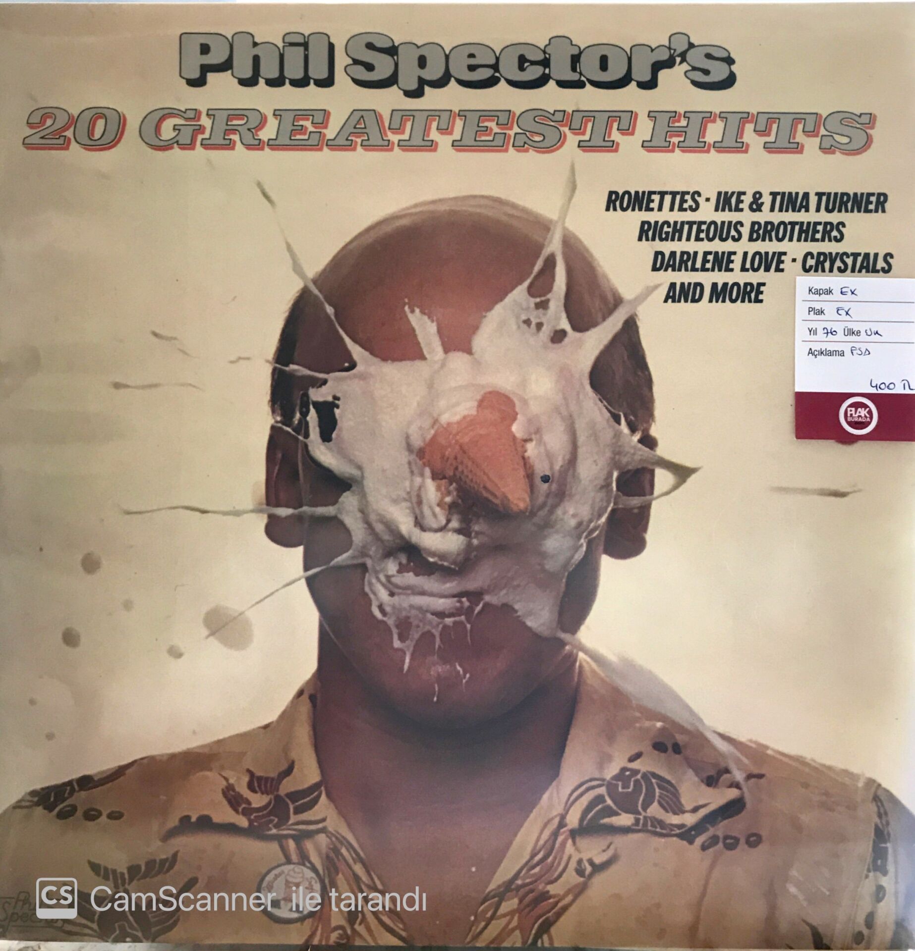 Phil Spector's 20 Greatest Hits LP