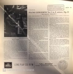Maurizio Pollini Chopin Piano Concerto No 1 LP