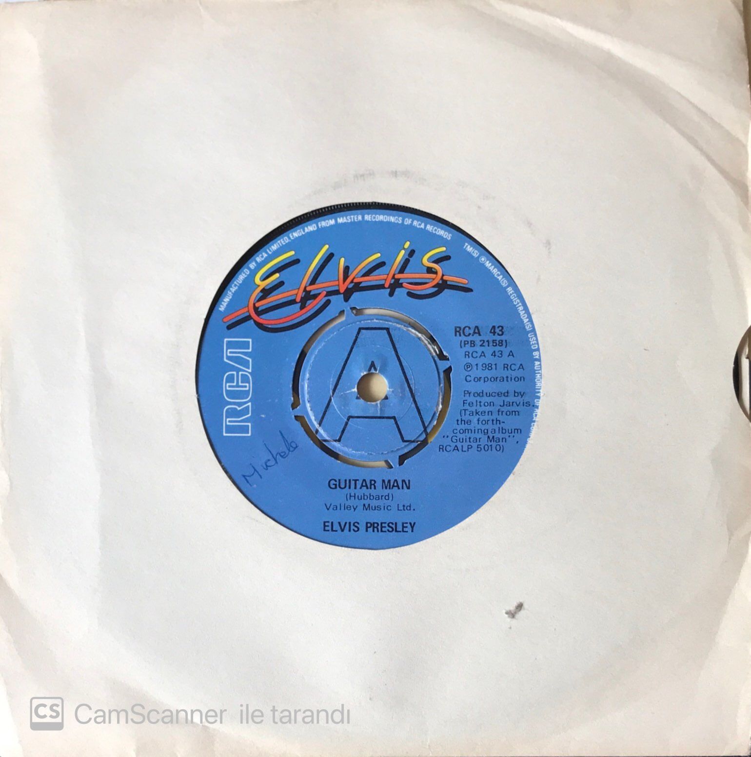 Elvis Presley - Faded Love 45lik
