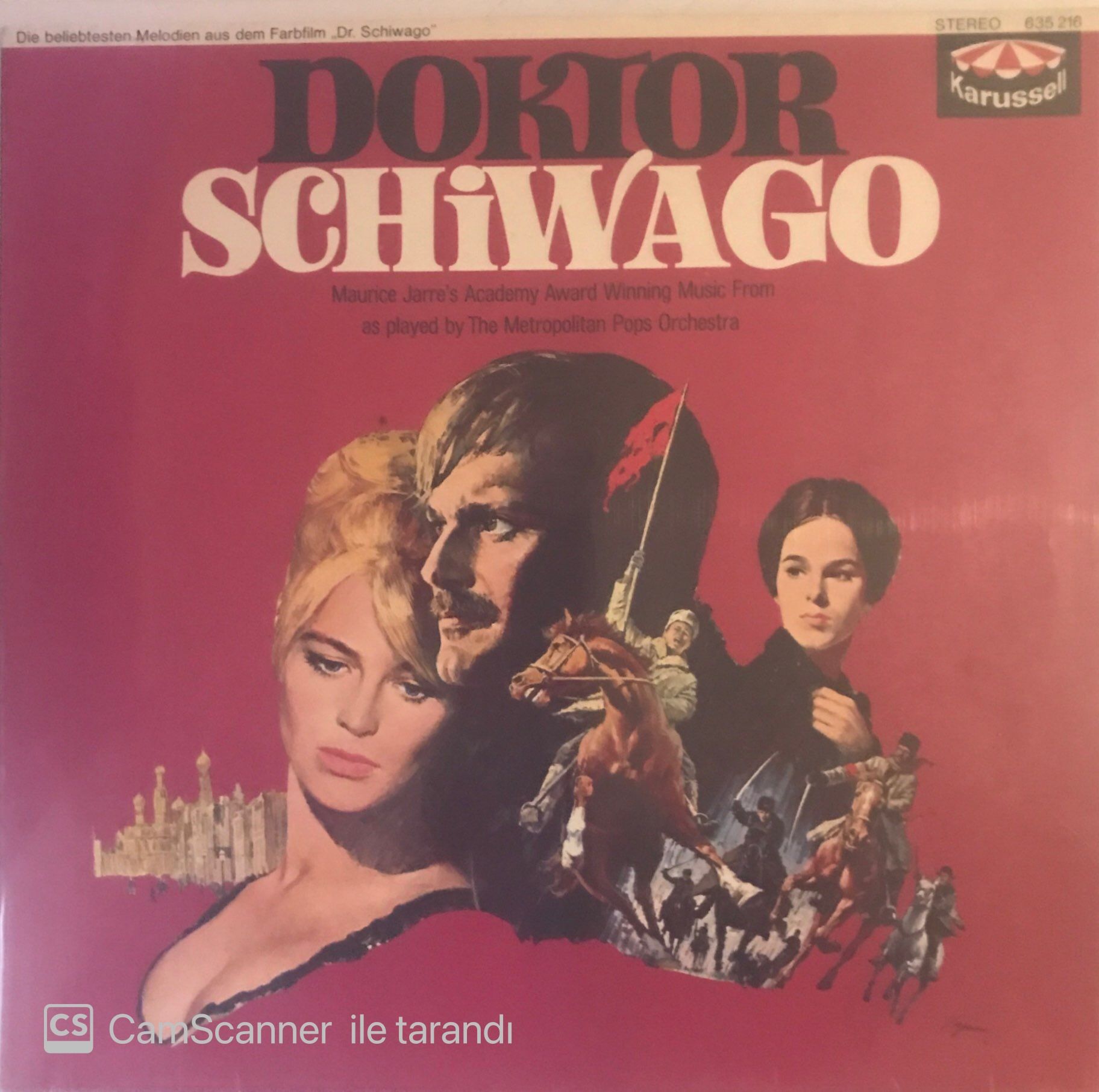Doktor Schiwago The Original Soundtrack Album LP