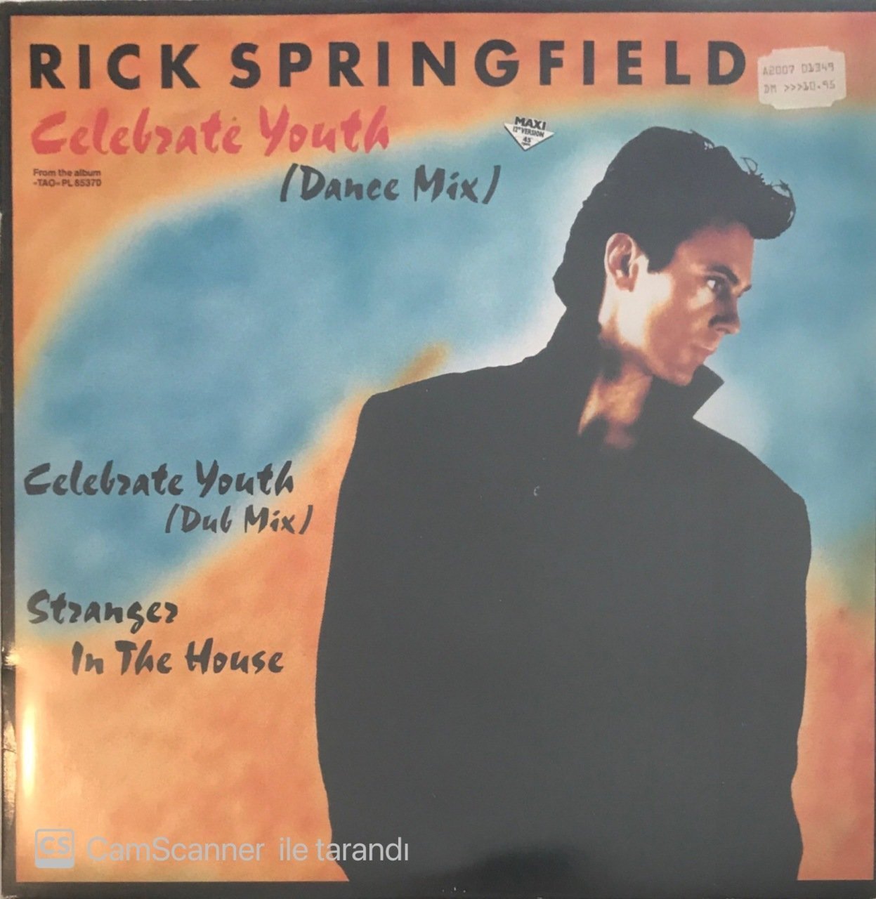 Rick Springfield Celebrate Youth (Dance Mix) MAXI