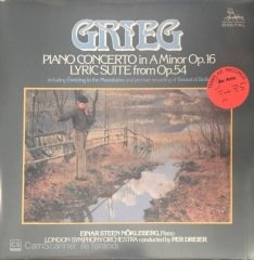 Grieg Piano Concerto In A Minor Op.16 Lyric Suite From Op. 54 LP
