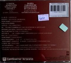 Maria Faradouri Signs Songs By Livaneli - CD