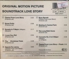 Original Motion Picture Soundtrack Love Story CD