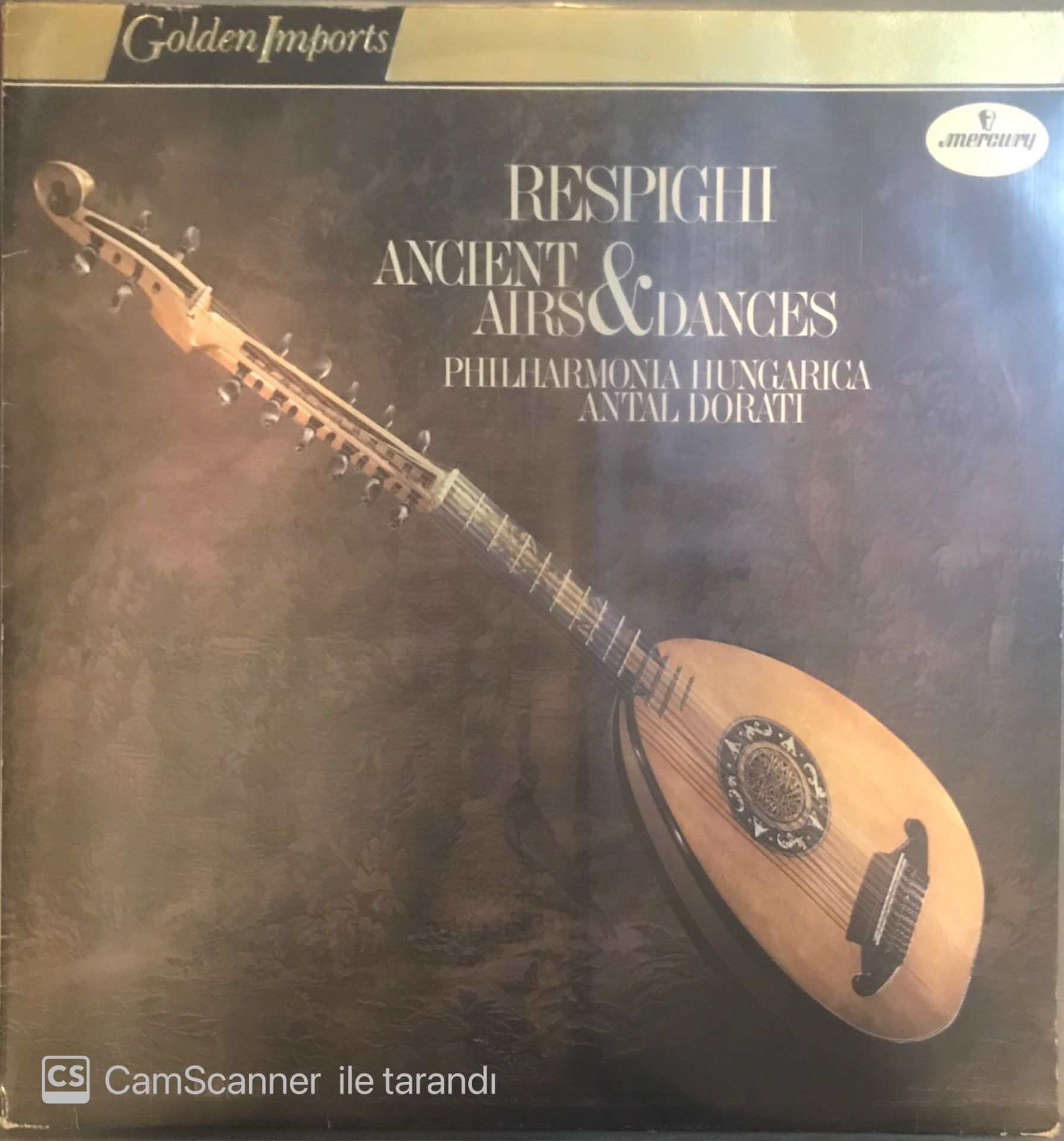 Respighi Ancient Airs & Dances LP