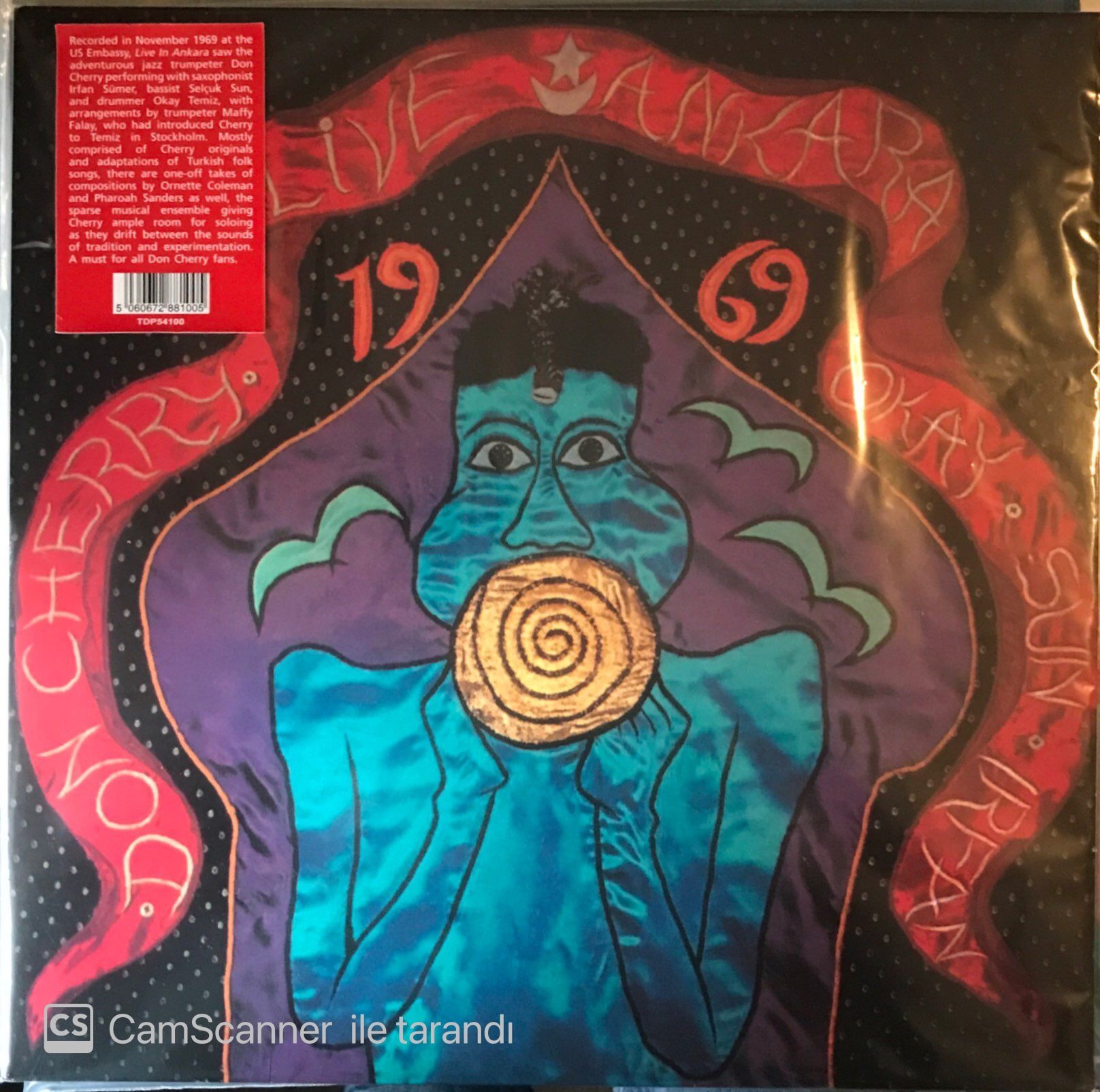 Don Cherry - Live In Ankara - Okay / Sun / İrfan 1969 LP