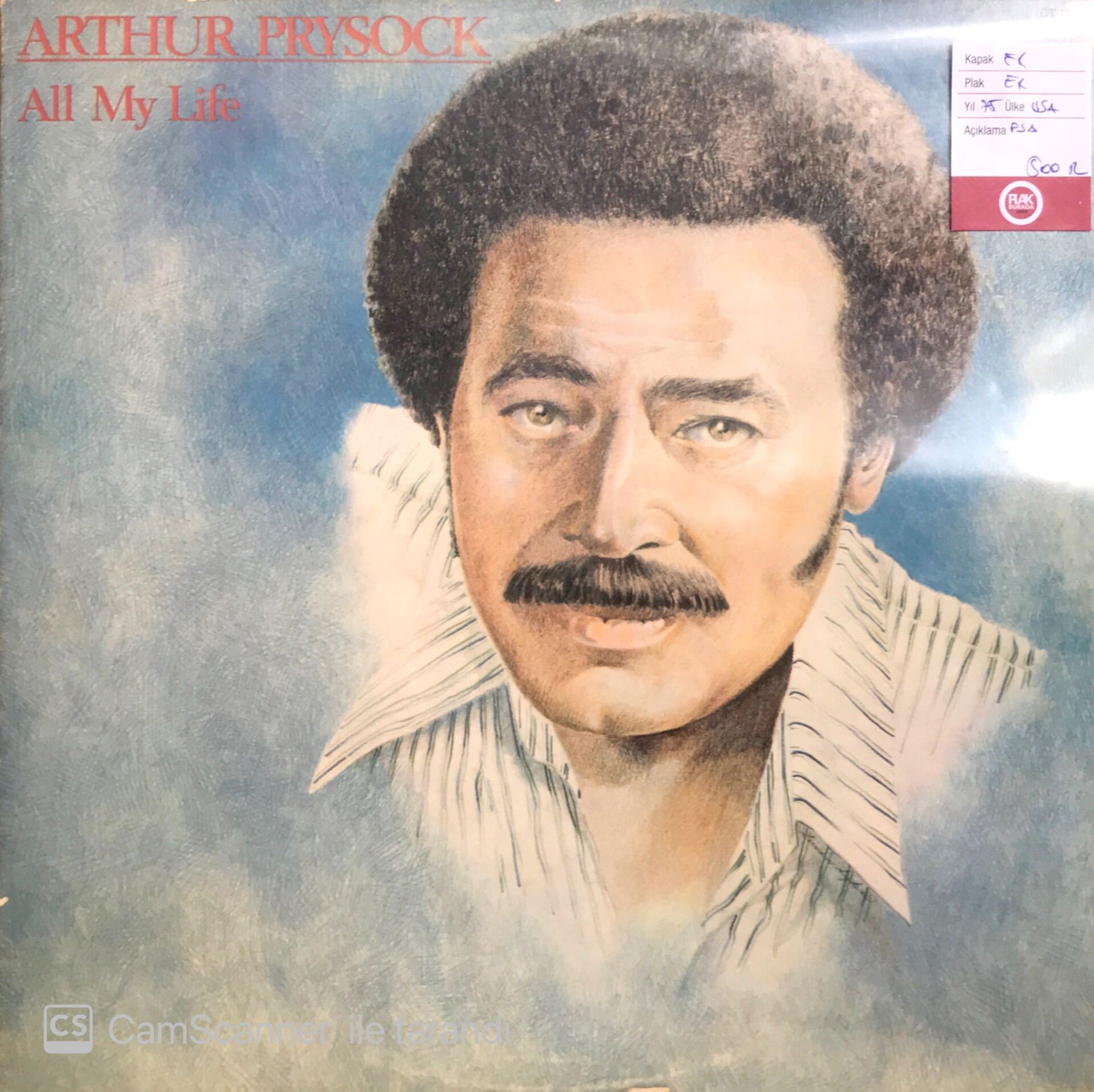Arthur Prysock / All My Life LP