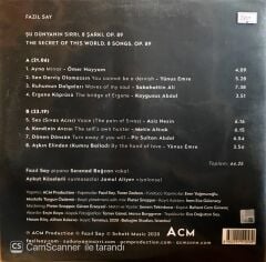 Fazıl Say Serenad Bağcan - Şu Dünyanın Sırrı (İmzalı) LP