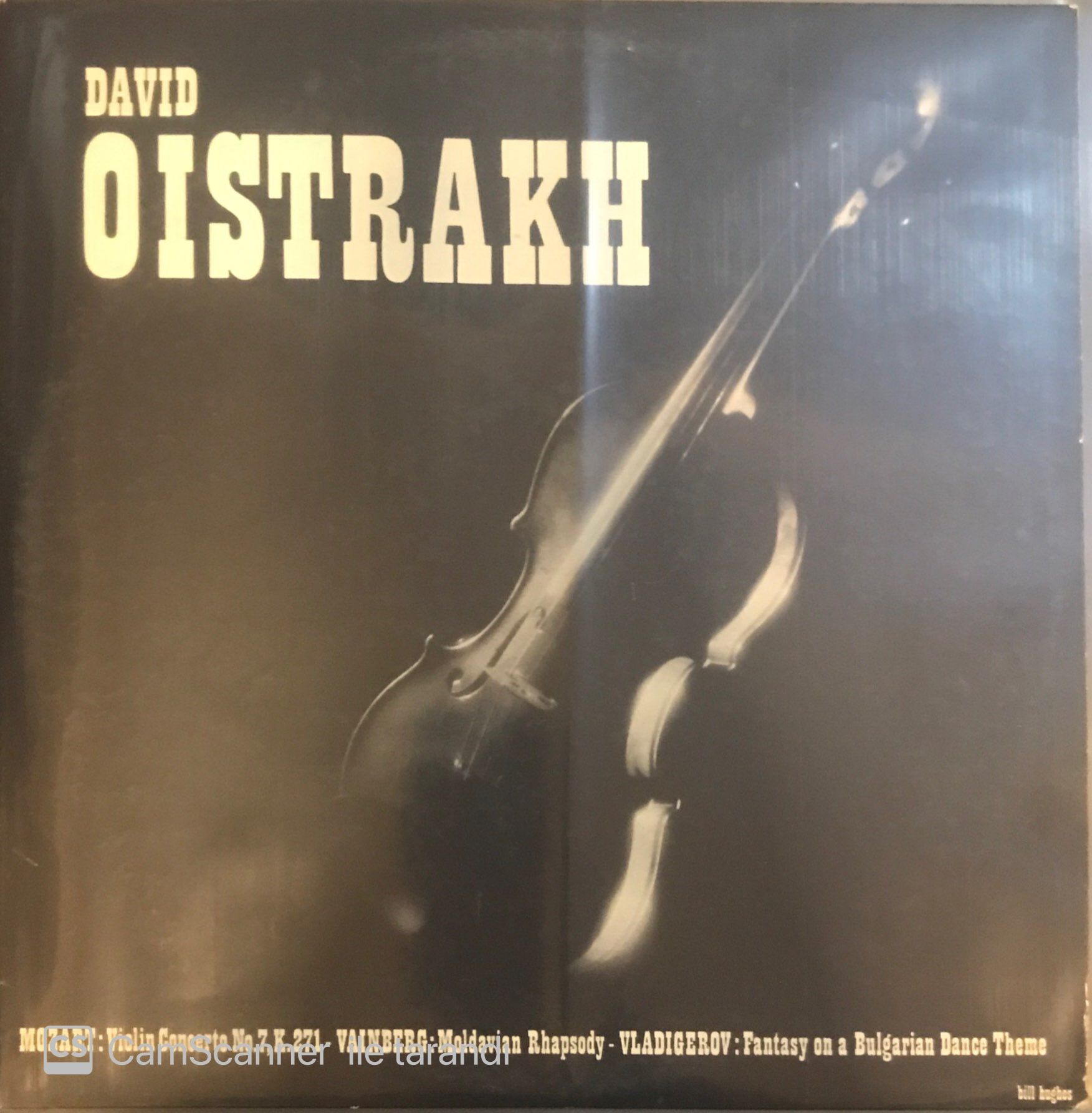 David Oistrakh Mozart: Violin Concerto No.7 LP