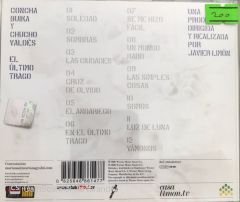 Buika Chucho El Ultimo Trago CD