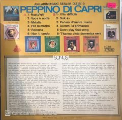 Peppino Di Capri - Anılarımızdaki Sesler Dizisi 9 LP