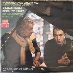 Rachmaninov Franck Piano Concerto No.2 Symphonic Variations LP