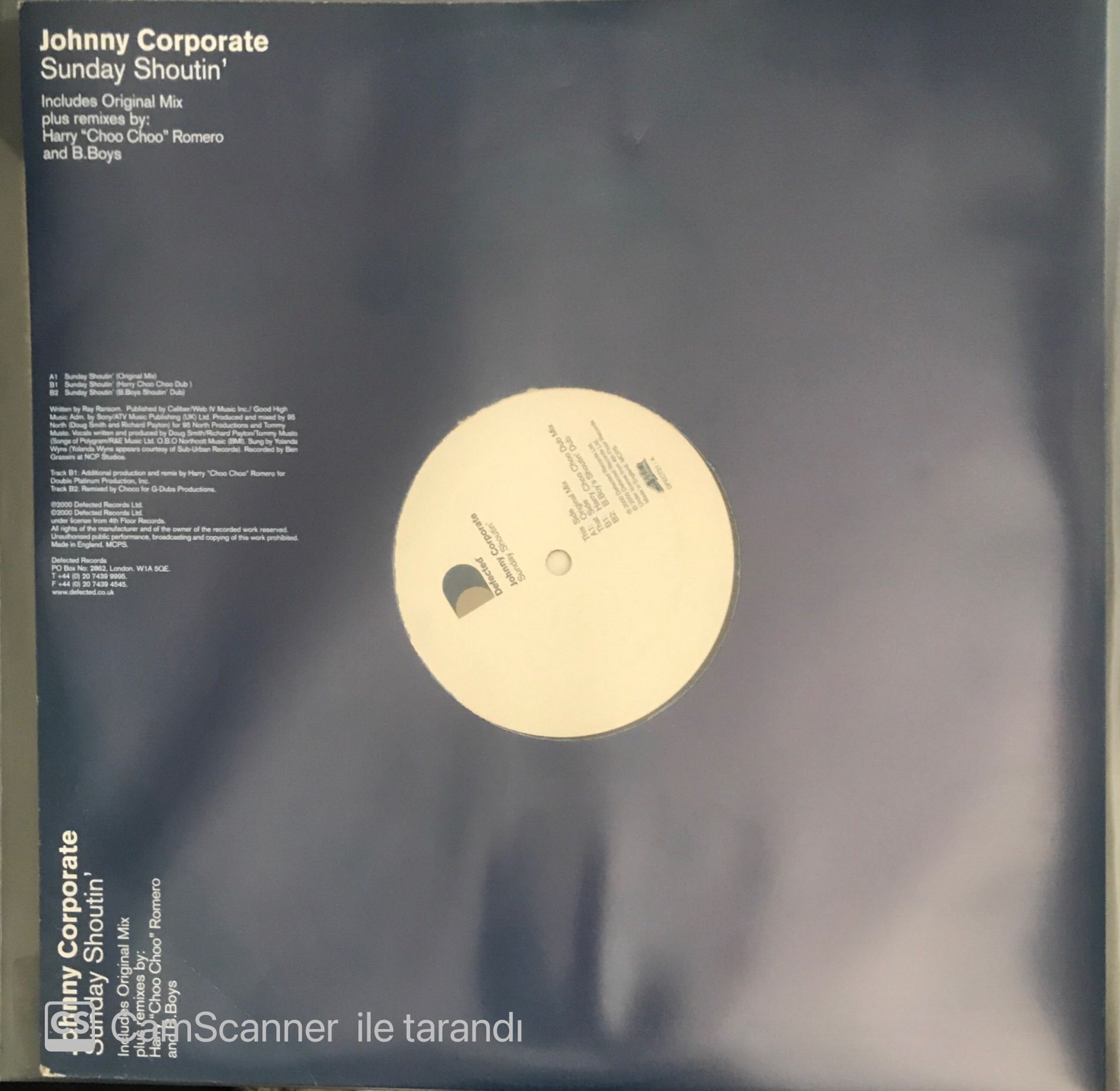 Johnny Corporate Sunday Shoutin' LP