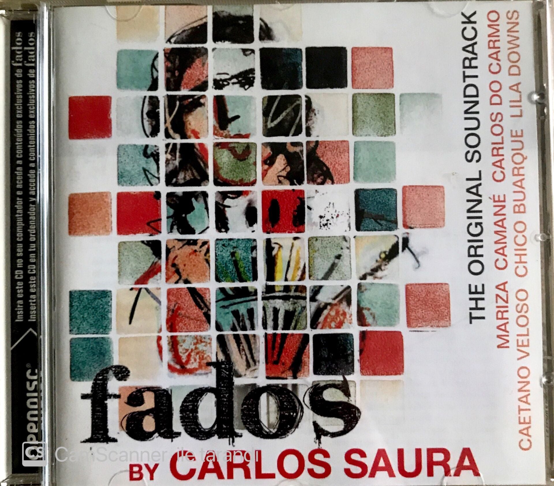Fados By Carlos Saura The Original Soundtrack CD
