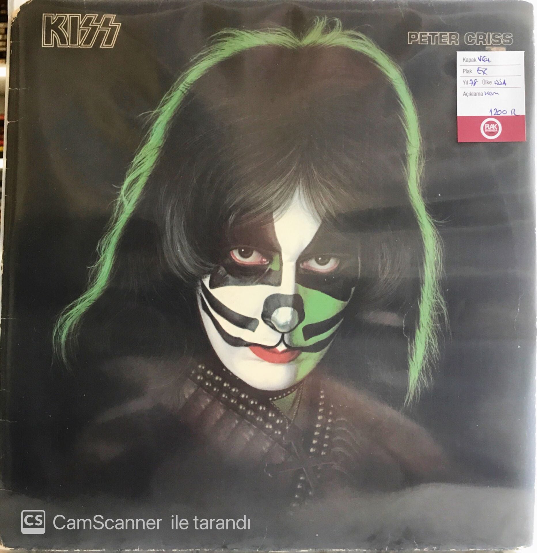 Kiss Peter Criss LP