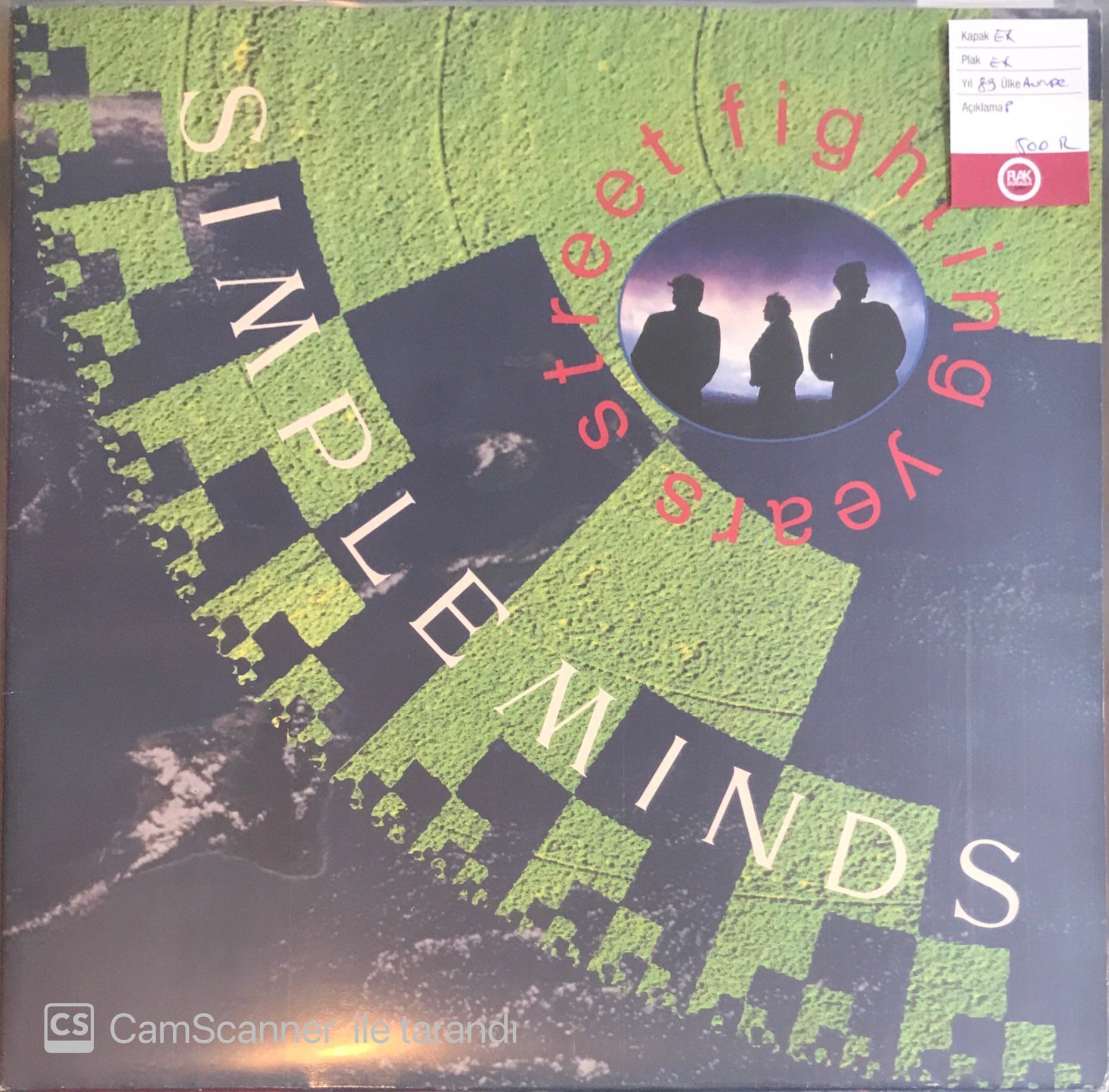 Simple Minds - Street Fighting Years LP
