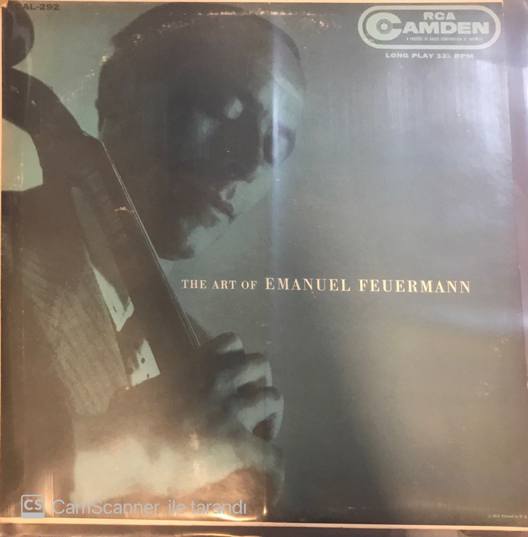 The Art Of Emanuel Feuermann LP