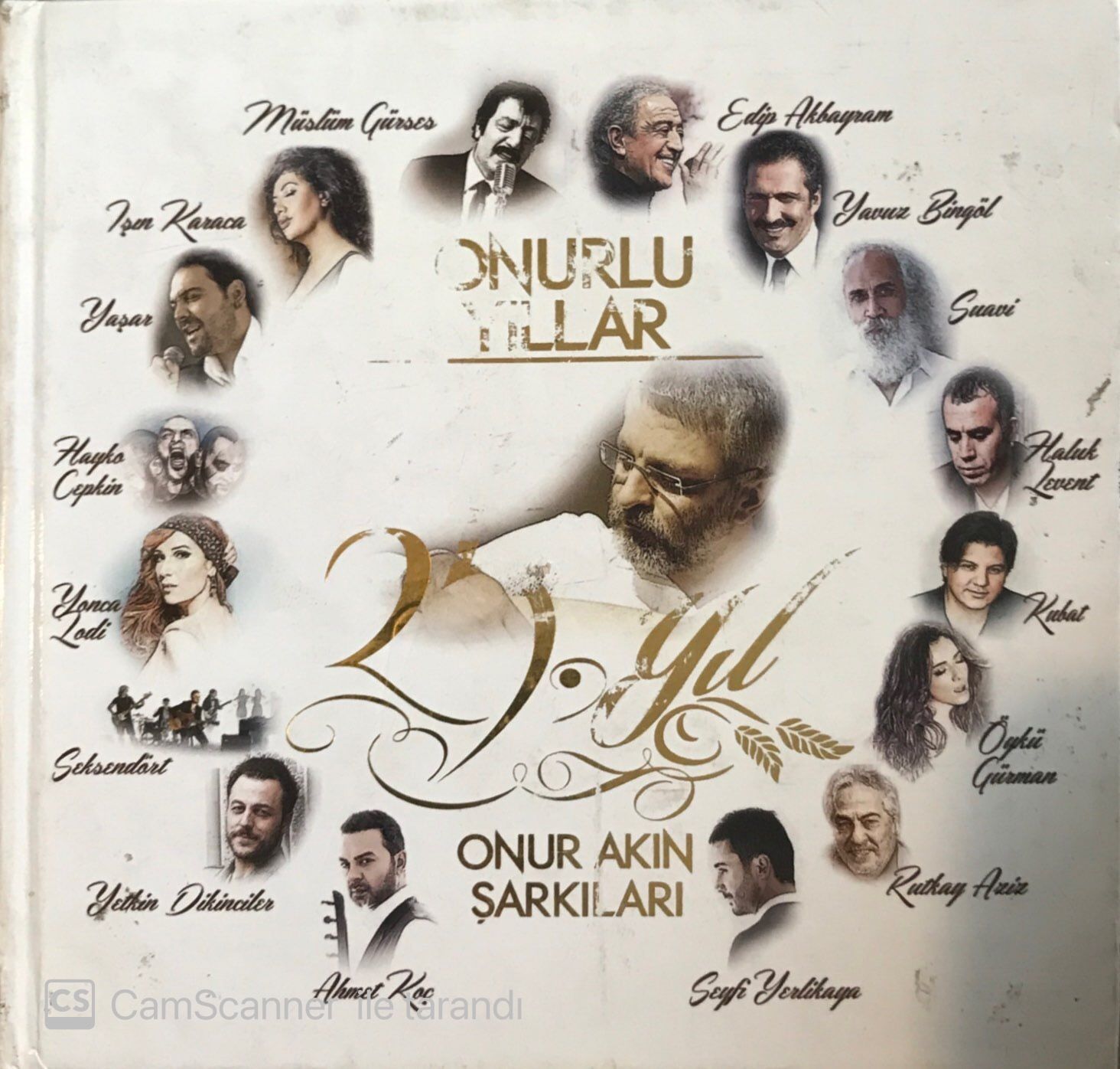 Onurlu Yıllar 25. Yıl Onur Akın Şarkıları CD